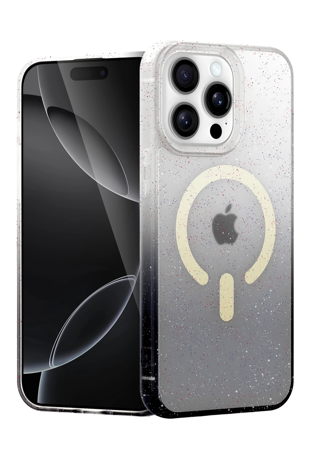 nebaktın Apple iPhone 14 Pro Max Pummel Shiny Magsafe Kapak - Siyah 1