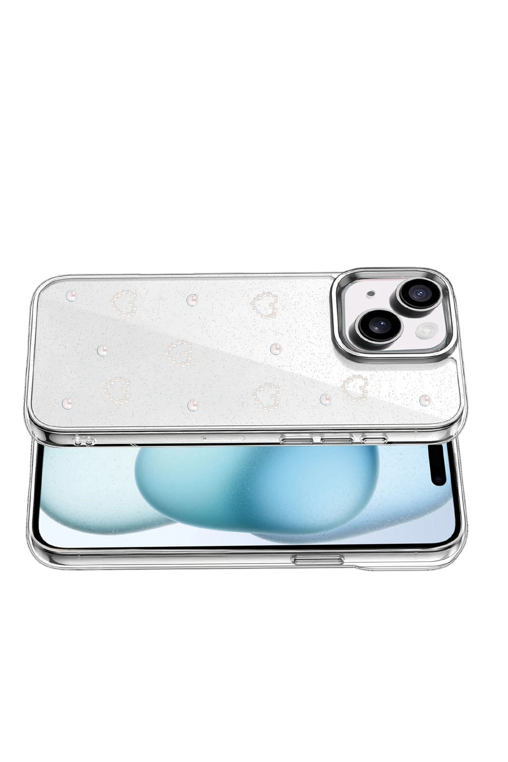 nebaktın Apple iPhone 15 Fiyonk Desenli Kapak - Desen 10 3