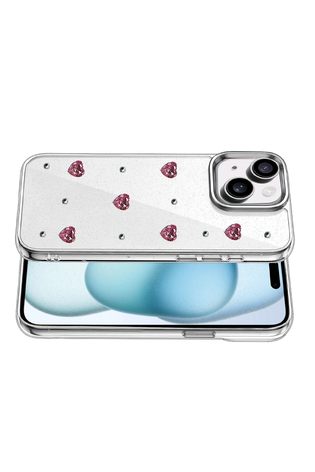 nebaktın Apple iPhone 15 Fiyonk Desenli Kapak - Desen 3 3