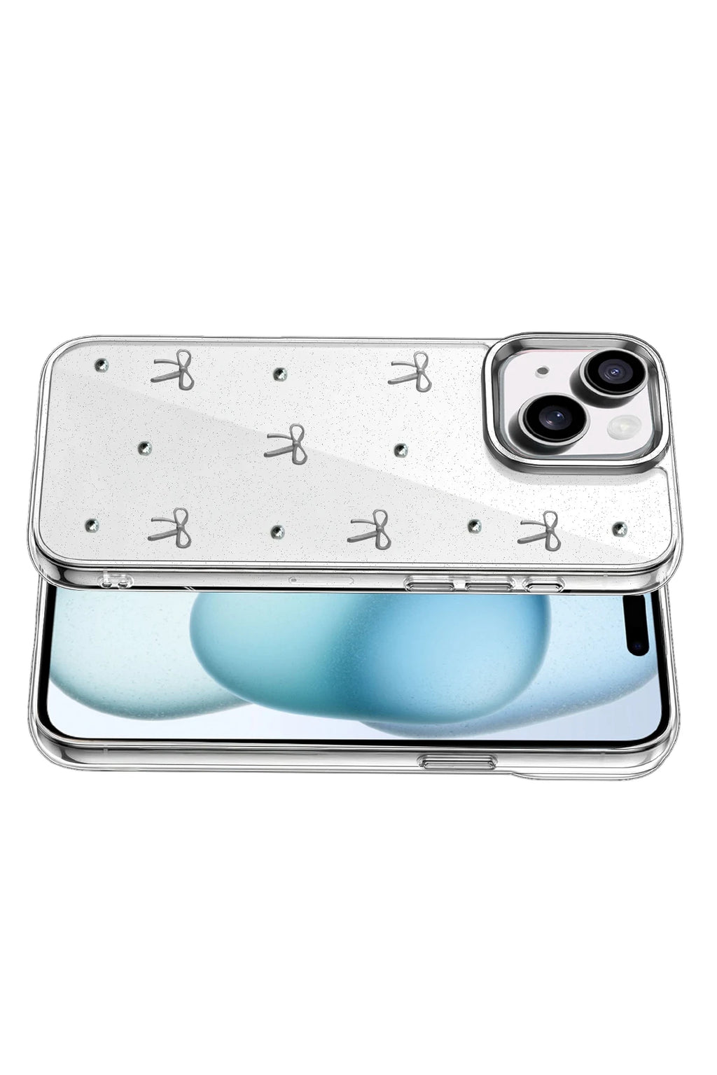 nebaktın Apple iPhone 15 Fiyonk Desenli Kapak - Desen 5 3