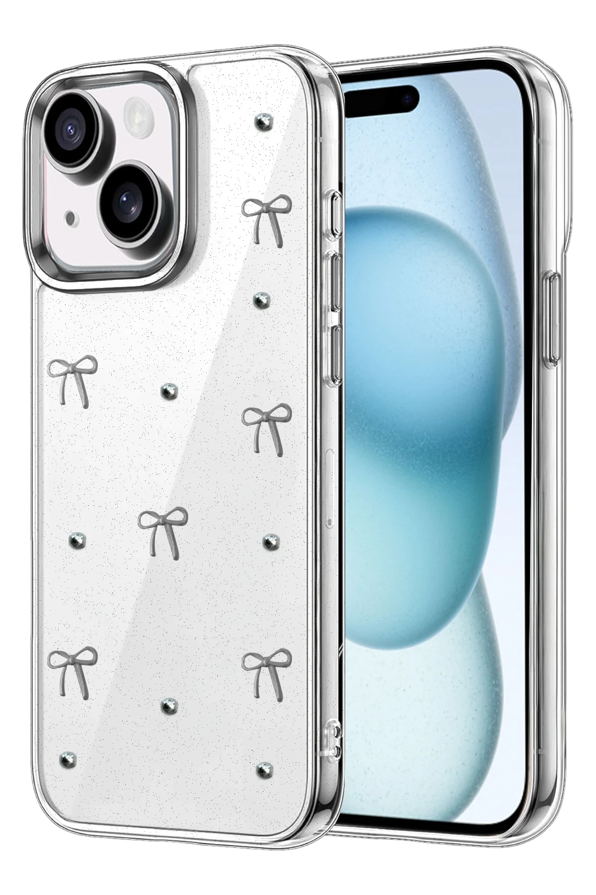 nebaktın Apple iPhone 15 Fiyonk Desenli Kapak - Desen 5 1