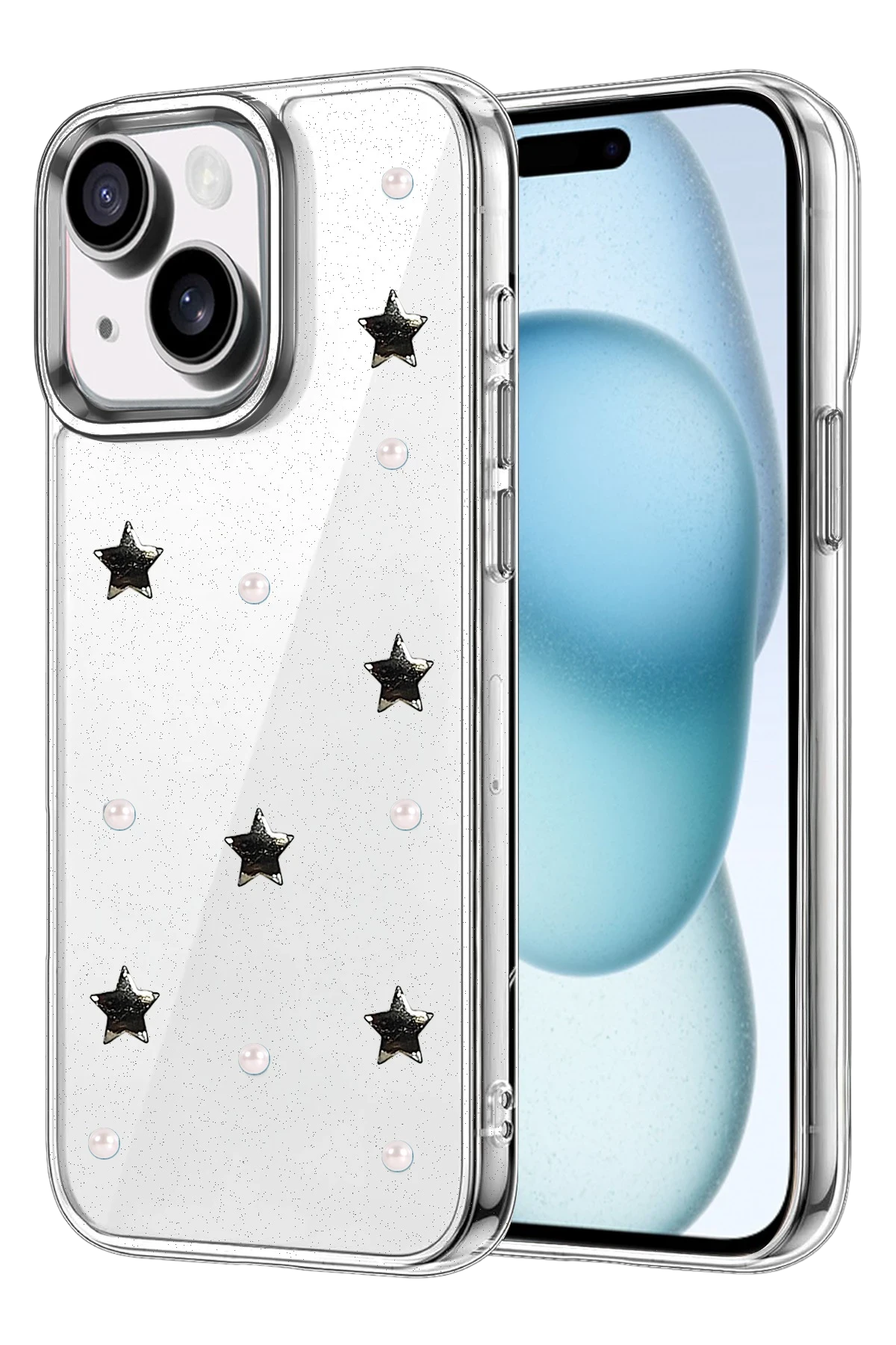 nebaktın Apple iPhone 15 Fiyonk Desenli Kapak - Desen 7 1
