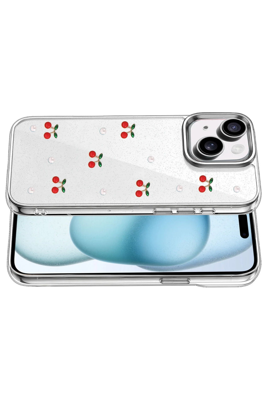 nebaktın Apple iPhone 15 Fiyonk Desenli Kapak - Desen 9 3