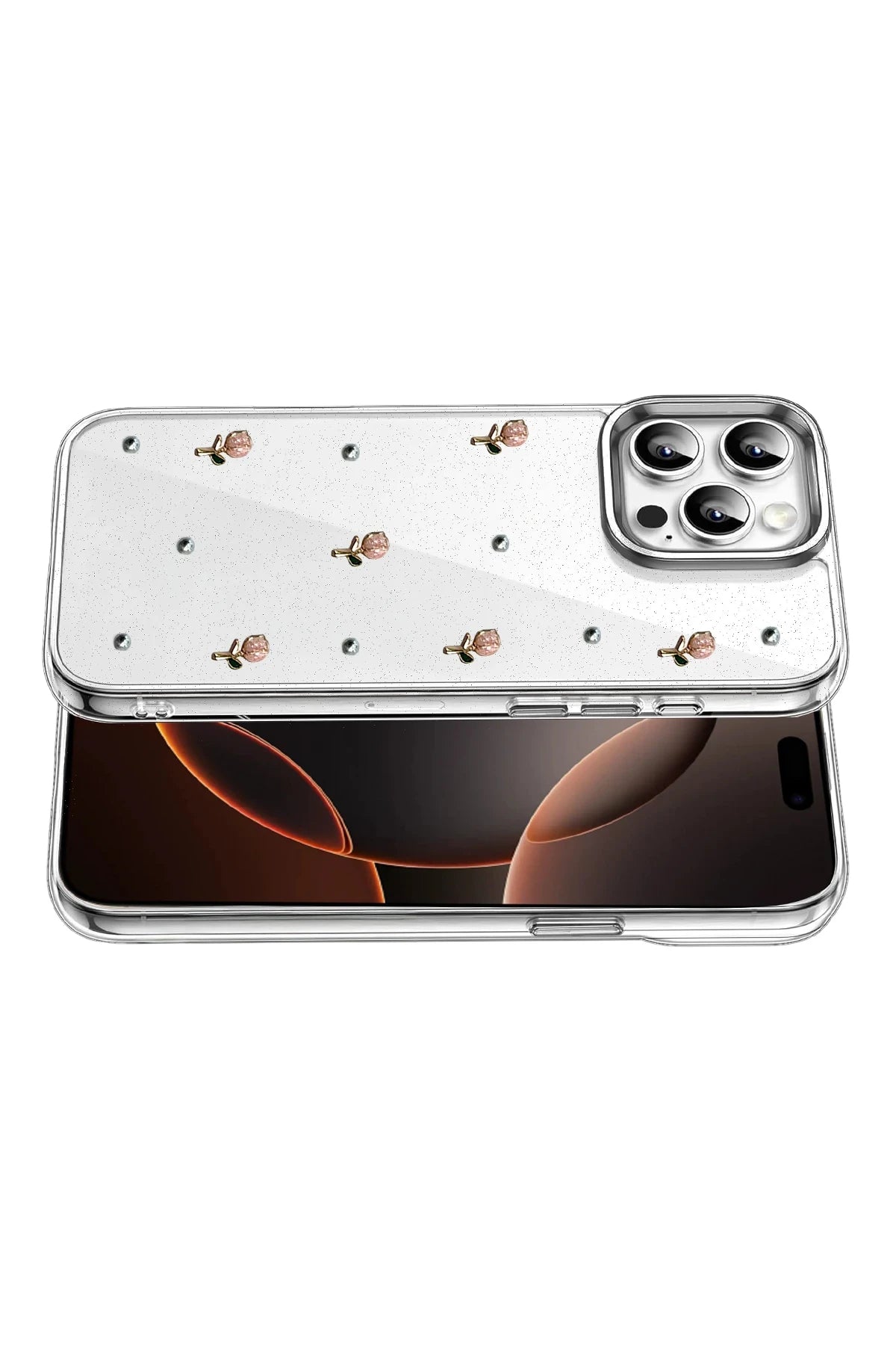 nebaktın Apple iPhone 15 Pro Fiyonk Desenli Kapak - Desen 6 3