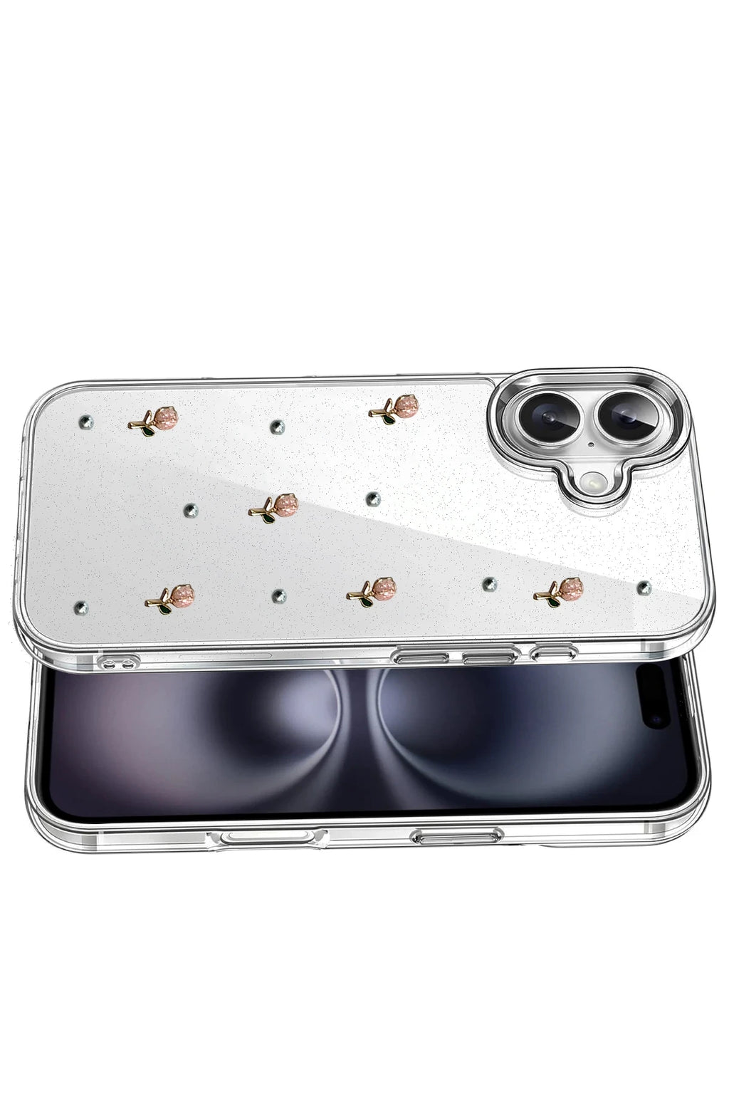 nebaktın Apple iPhone 16 Fiyonk Desenli Kapak - Desen 6 4