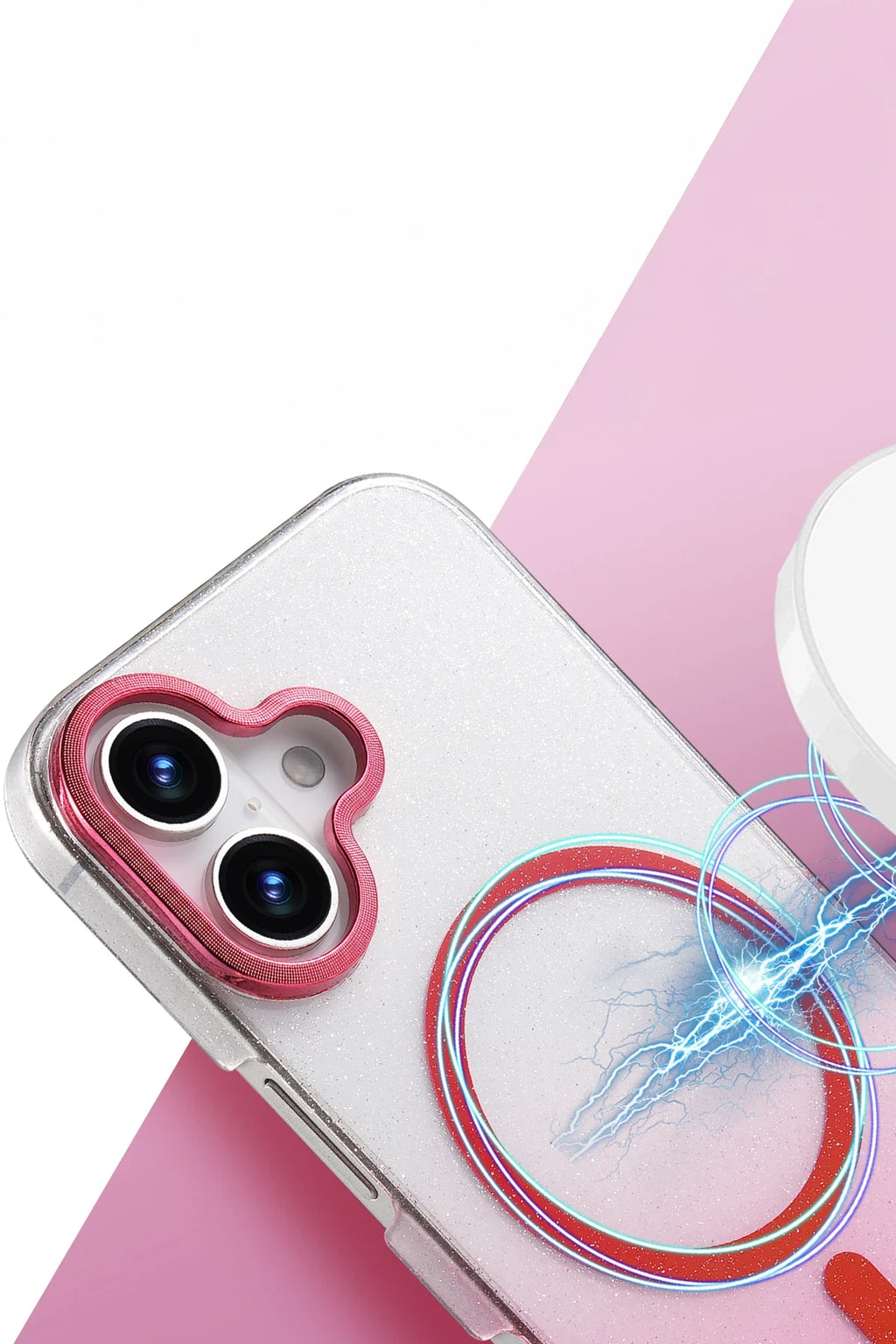 nebaktın Apple iPhone 16 Plus Glossy Magsafe Kapak - Mor 2
