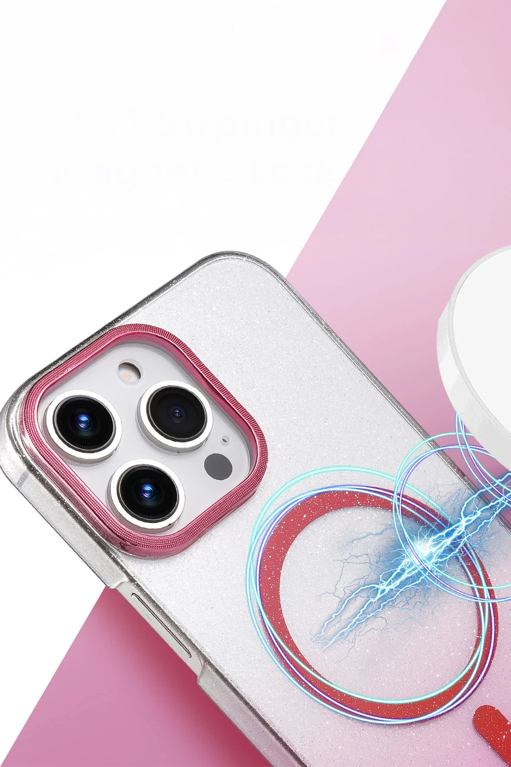 nebaktın Apple iPhone 16 Pro Glossy Magsafe Kapak - Mor 2