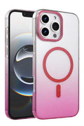 nebaktın Apple iPhone 16 Pro Max Glossy Magsafe Kapak - Pembe 1