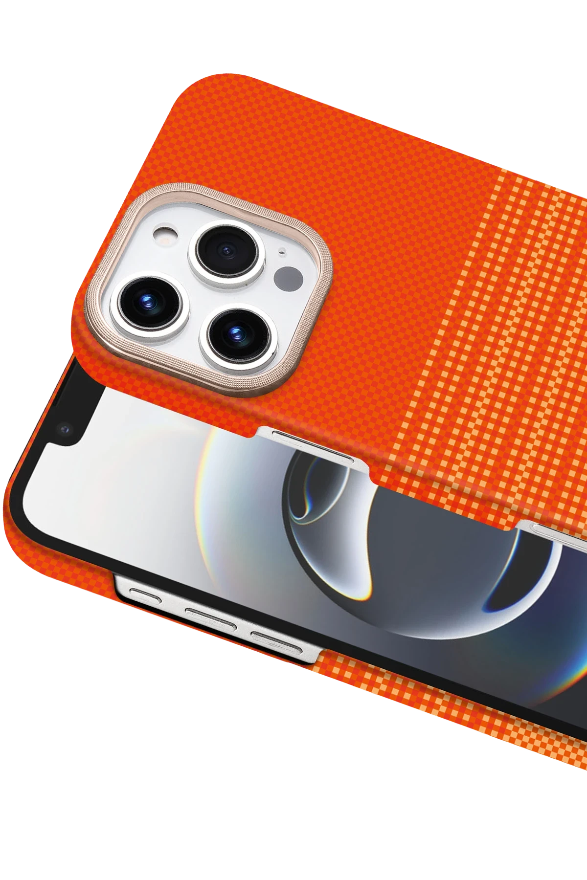 nebaktın Apple iPhone 16 Pro Max Vega Magsafe Kapak - Turuncu 2