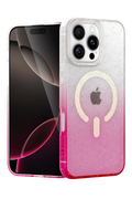 nebaktın Apple iPhone 16 Pro Pummel Shiny Magsafe Kapak - Pembe 1