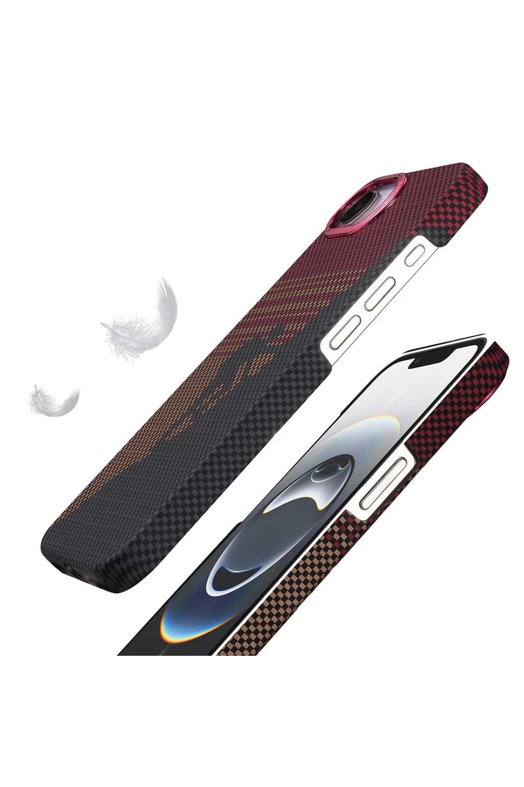 nebaktın Apple iPhone 16E Vega Magsafe Kapak - Siyah 3