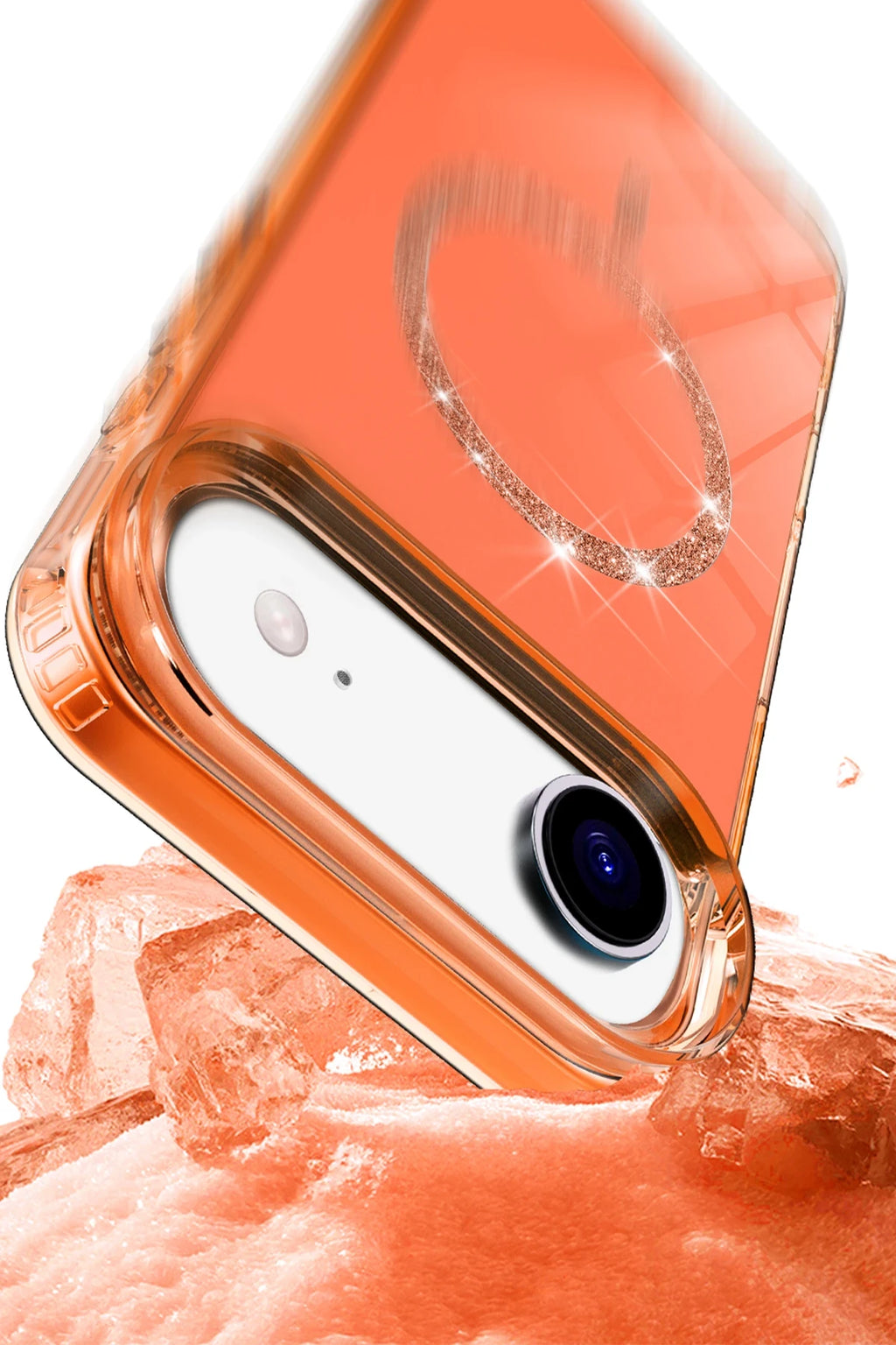nebaktın Apple iPhone 17 Air Live Diamond Magsafe Kapak - Yeşil 4