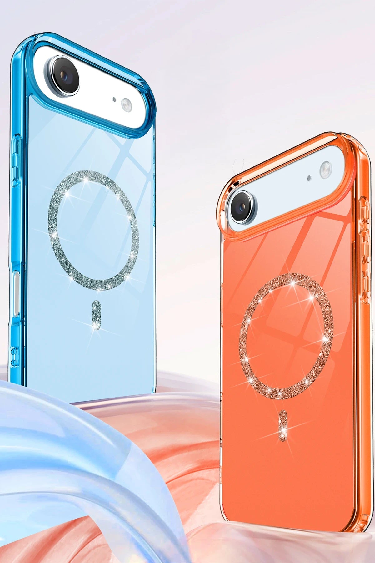 nebaktın Apple iPhone 17 Air Live Diamond Magsafe Kapak - Yeşil 5