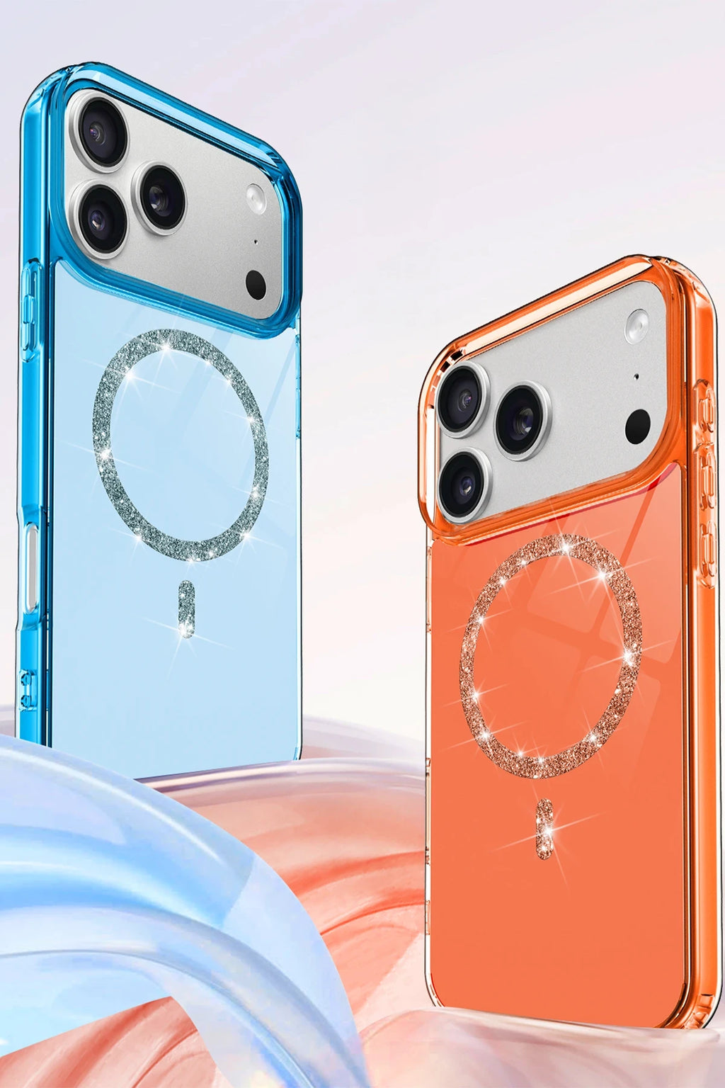 nebaktın Apple iPhone 17 Pro Max Live Diamond Magsafe Kapak - Siyah 5