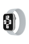 nebaktın Apple Watch 38mm Ayarlı Solo Silikon Kordon - Beyaz 1