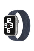 nebaktın Apple Watch 38mm Ayarlı Solo Silikon Kordon - Lacivert 1