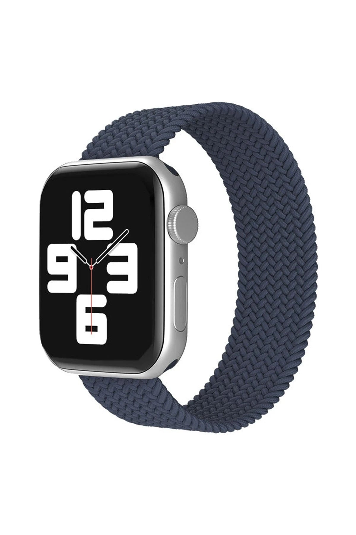 nebaktın Apple Watch 38mm Ayarlı Solo Silikon Kordon - Lacivert 1