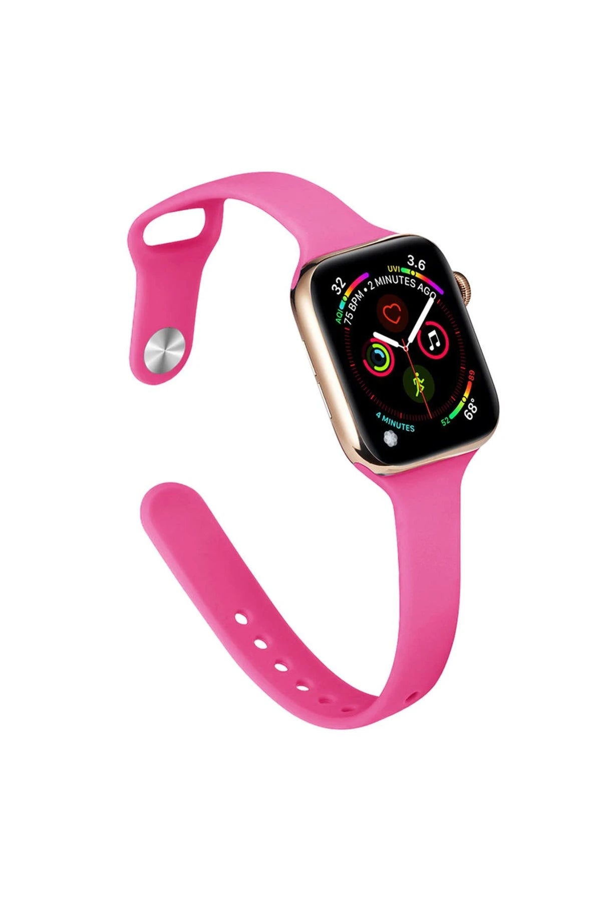 nebaktın Apple Watch 38mm Klasik Kordon - Pembe 1