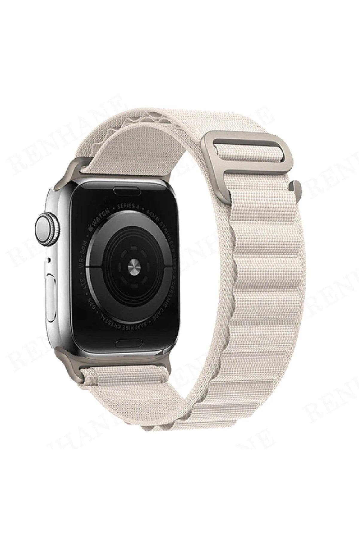 nebaktın Apple Watch 38mm Mountain Kordon - Beyaz 1
