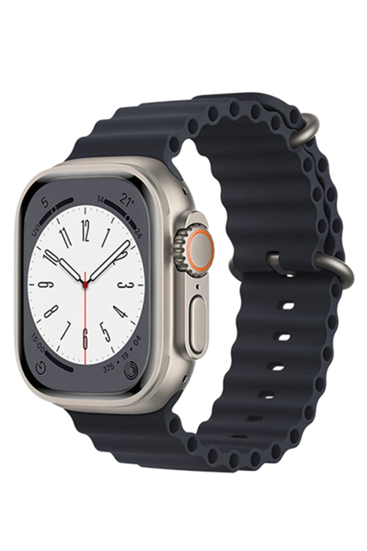 nebaktın Apple Watch 38mm Ocean Kordon - Lacivert 1