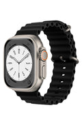 nebaktın Apple Watch 38mm Ocean Kordon - Siyah 1