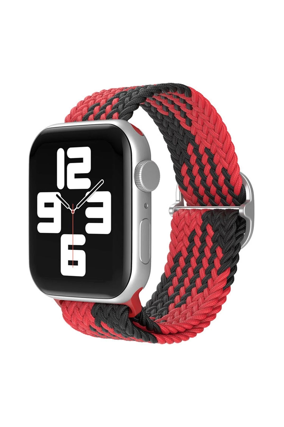 nebaktın Apple Watch 38mm Star Kordon - Kırmızı-Siyah 1