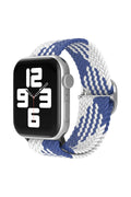 nebaktın Apple Watch 38mm Star Kordon - Mavi-Beyaz 1