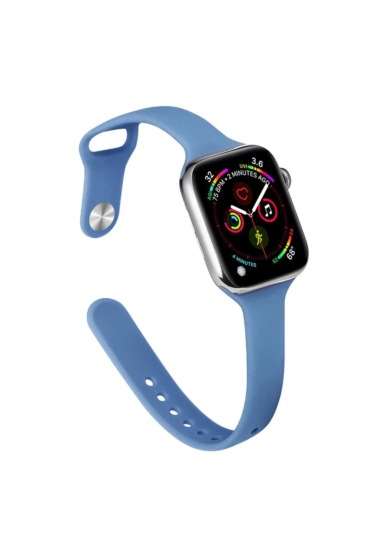 nebaktın Apple Watch 42mm Klasik Kordon - Koyu Mavi 1