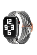 nebaktın Apple Watch 42mm Star Kordon - Gri-Siyah 1