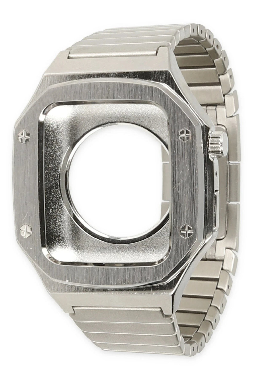 nebaktın Apple Watch 44mm KR409 Metal Kordon - Gümüş 2