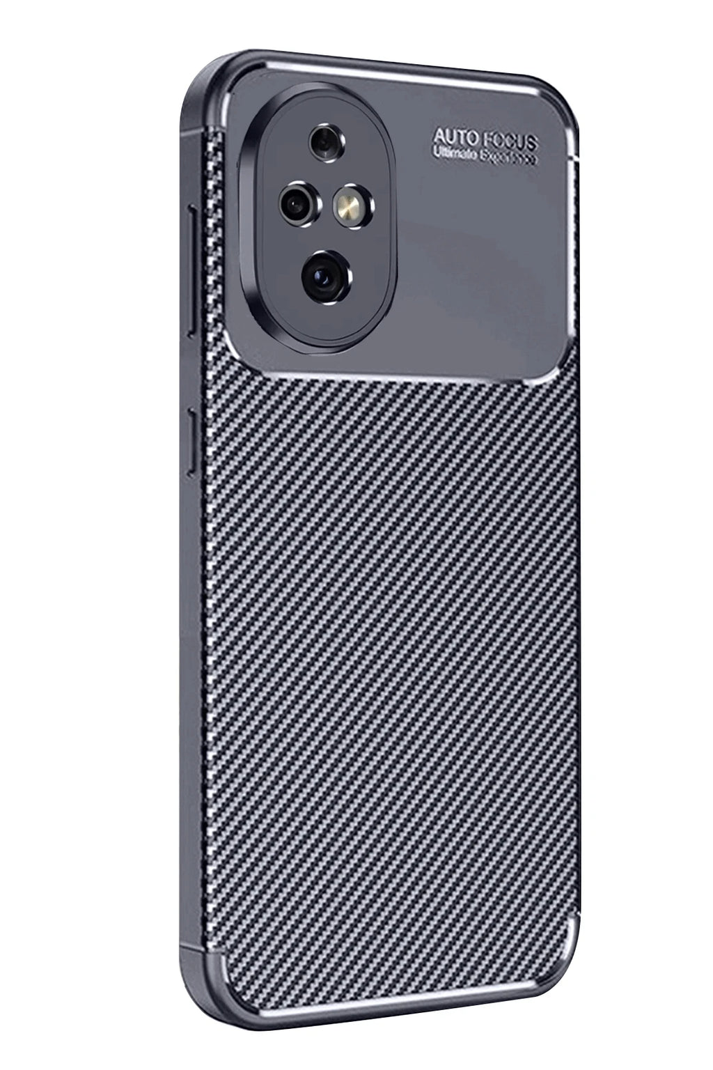 nebaktın Honor 200 Kılıf Auto Focus Karbon Kapak - Lacivert 3
