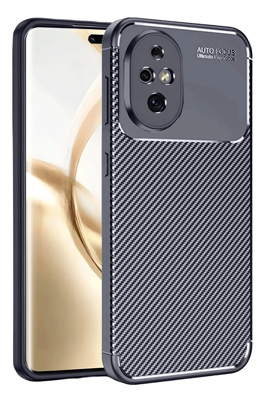 nebaktın Honor 200 Kılıf Auto Focus Karbon Kapak - Lacivert 1