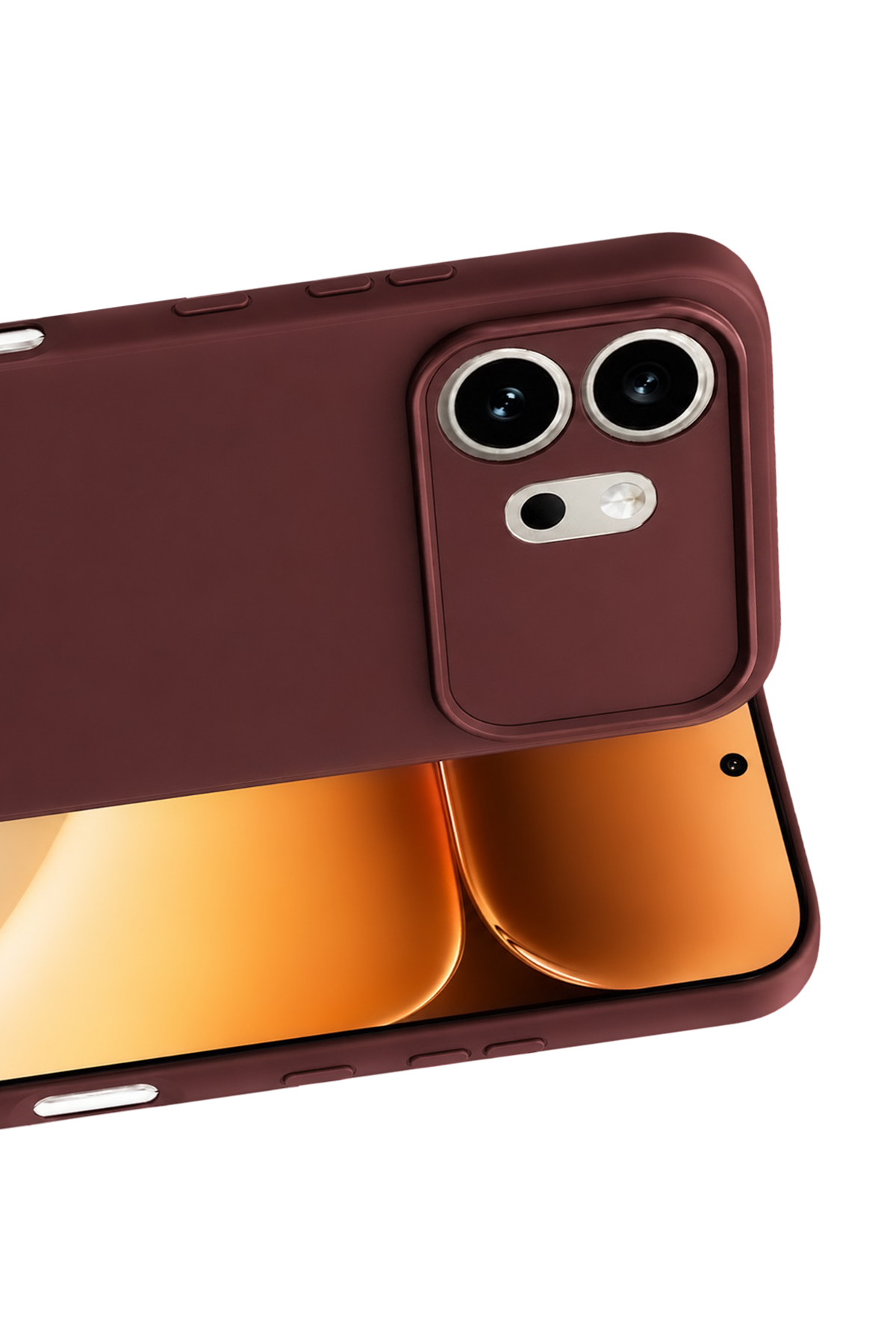 nebaktın Huawei Honor 600 First Silikon - Bordo 2