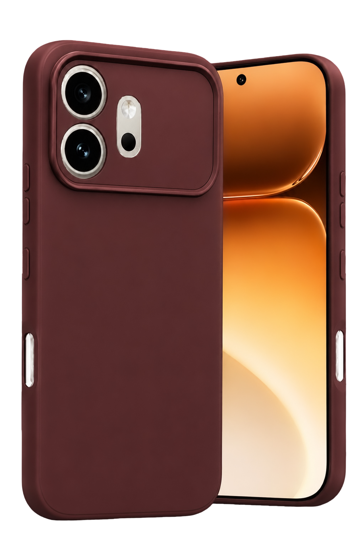 nebaktın Huawei Honor 600 First Silikon - Bordo 1