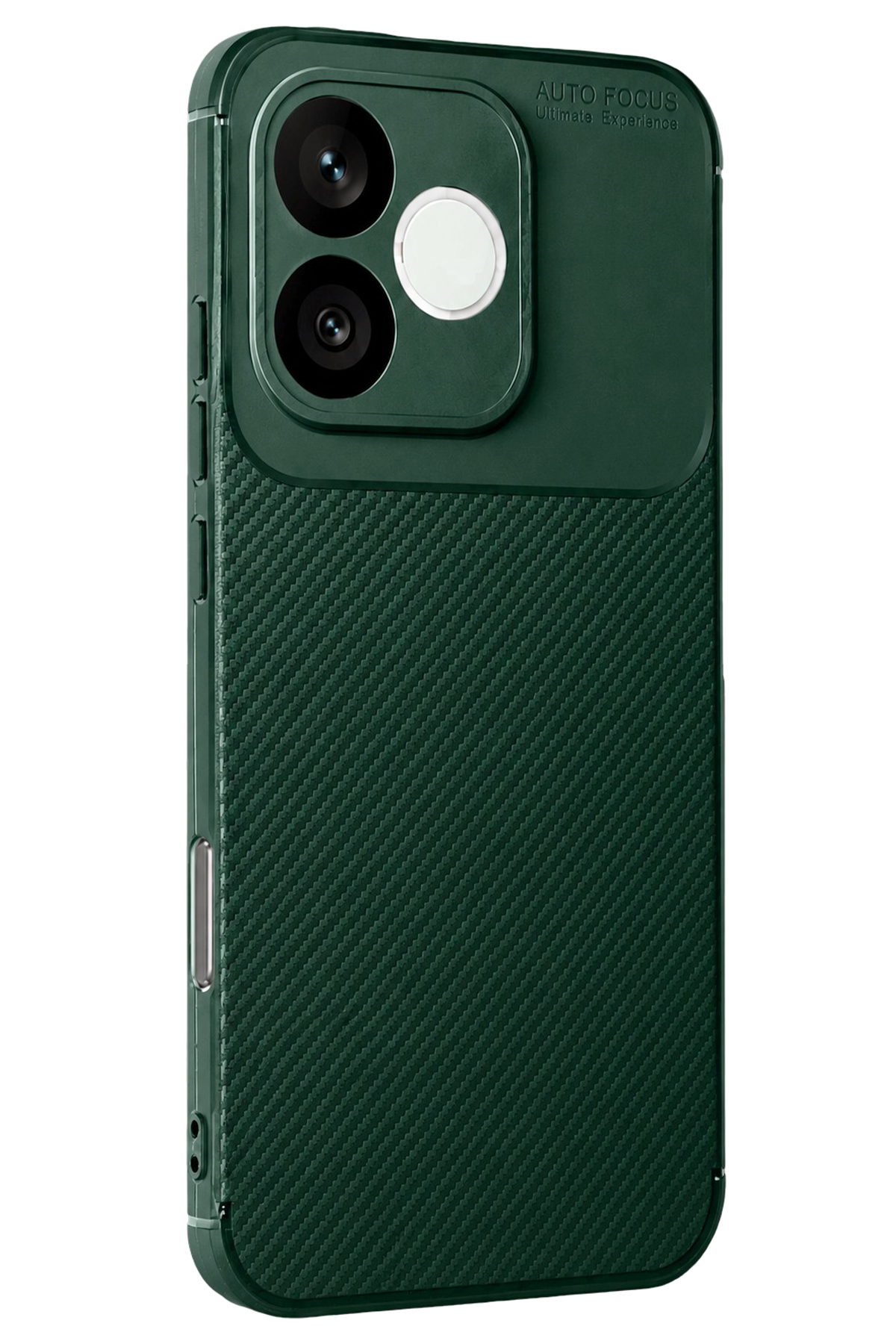 nebaktın Huawei Honor 600 Lite Auto Focus Karbon Kapak - Koyu Yeşil 1