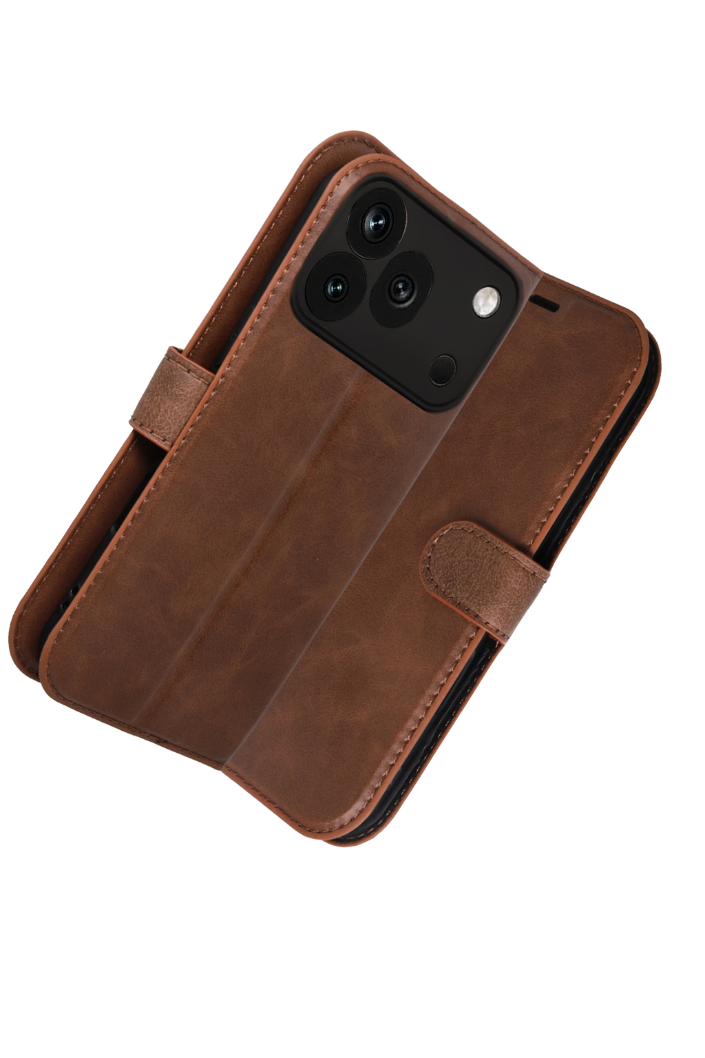 nebaktın Huawei Honor 600 Pro Trend S Plus Kapaklı Kılıf - Taba 3