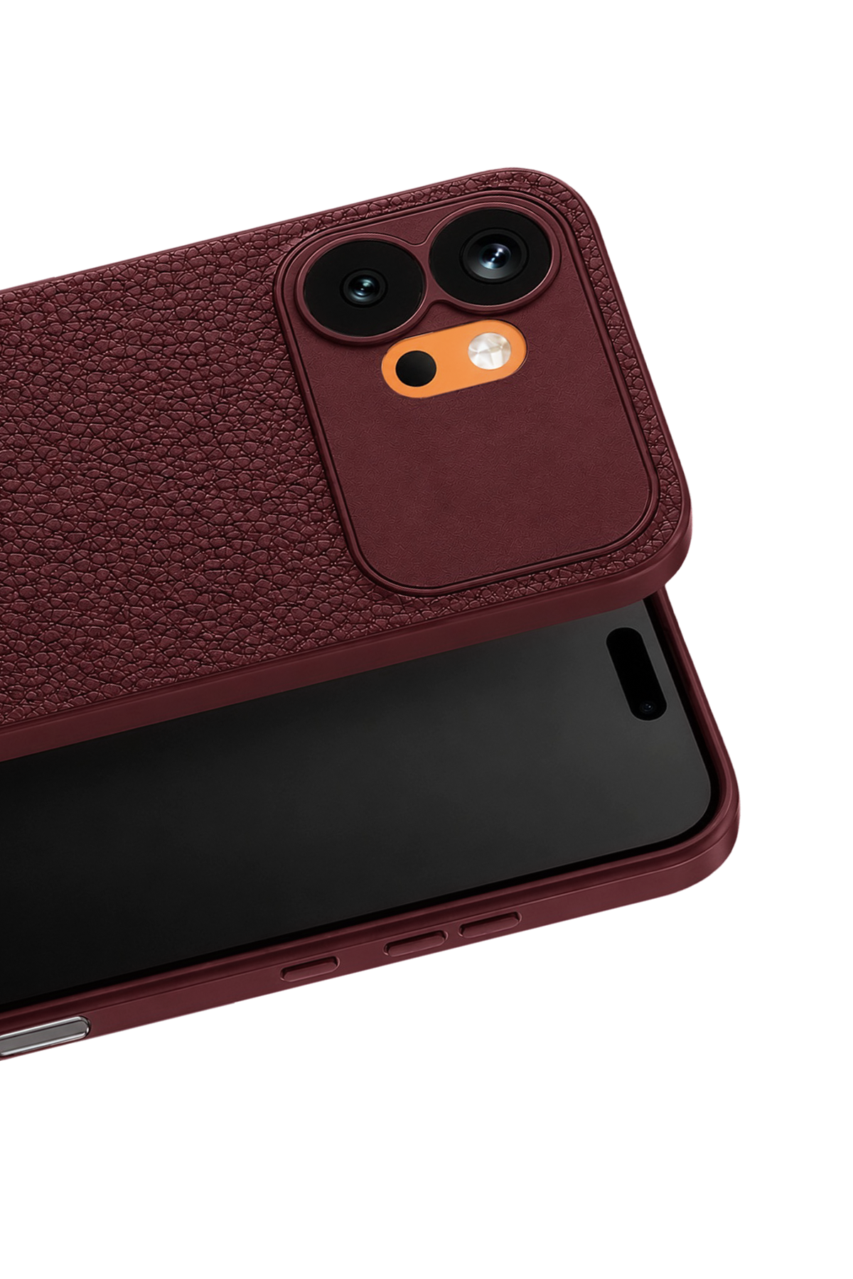 nebaktın Huawei Honor 600 Thermax Silikon Kılıf - Bordo 2
