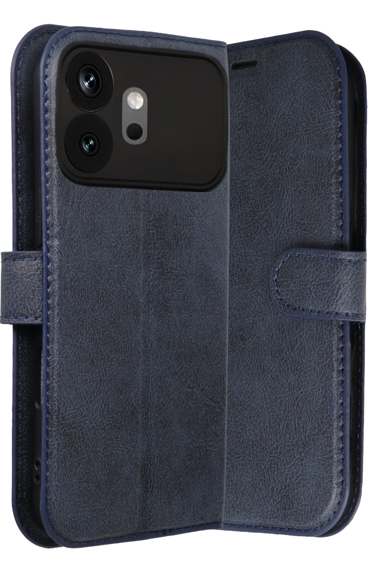 nebaktın Huawei Honor 600 Trend S Plus Kapaklı Kılıf - Lacivert 1