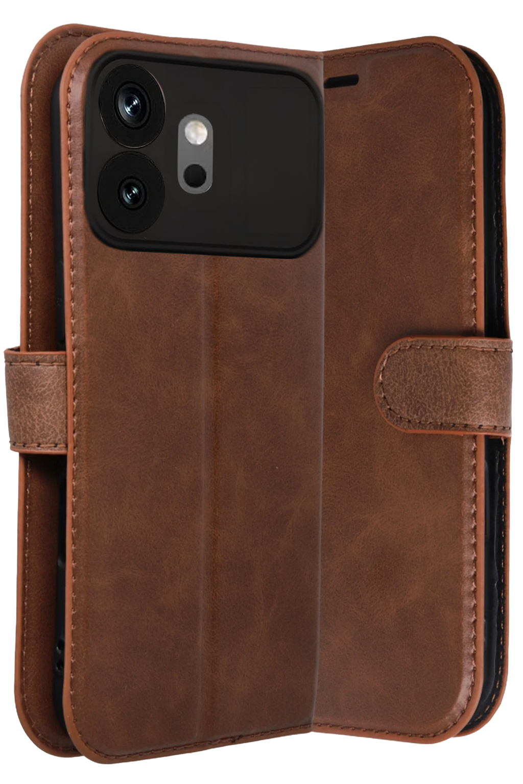 nebaktın Huawei Honor 600 Trend S Plus Kapaklı Kılıf - Taba 1