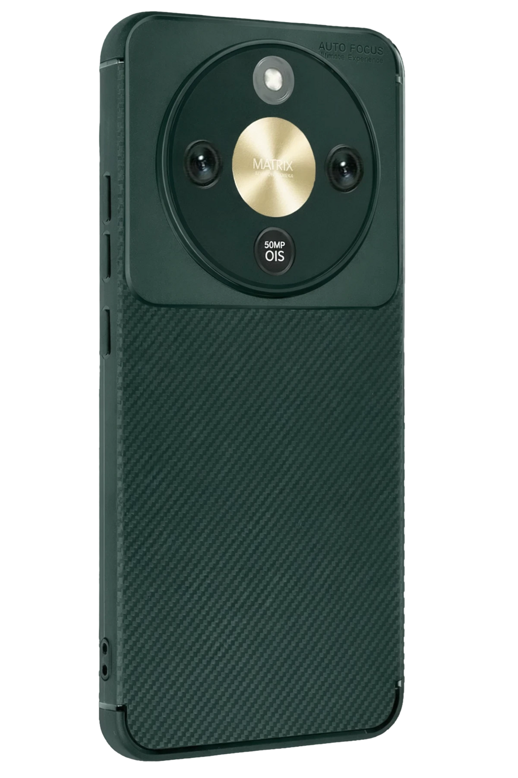 nebaktın Huawei Honor Magic 8 Lite Auto Focus Karbon Kapak - Koyu Yeşil 1
