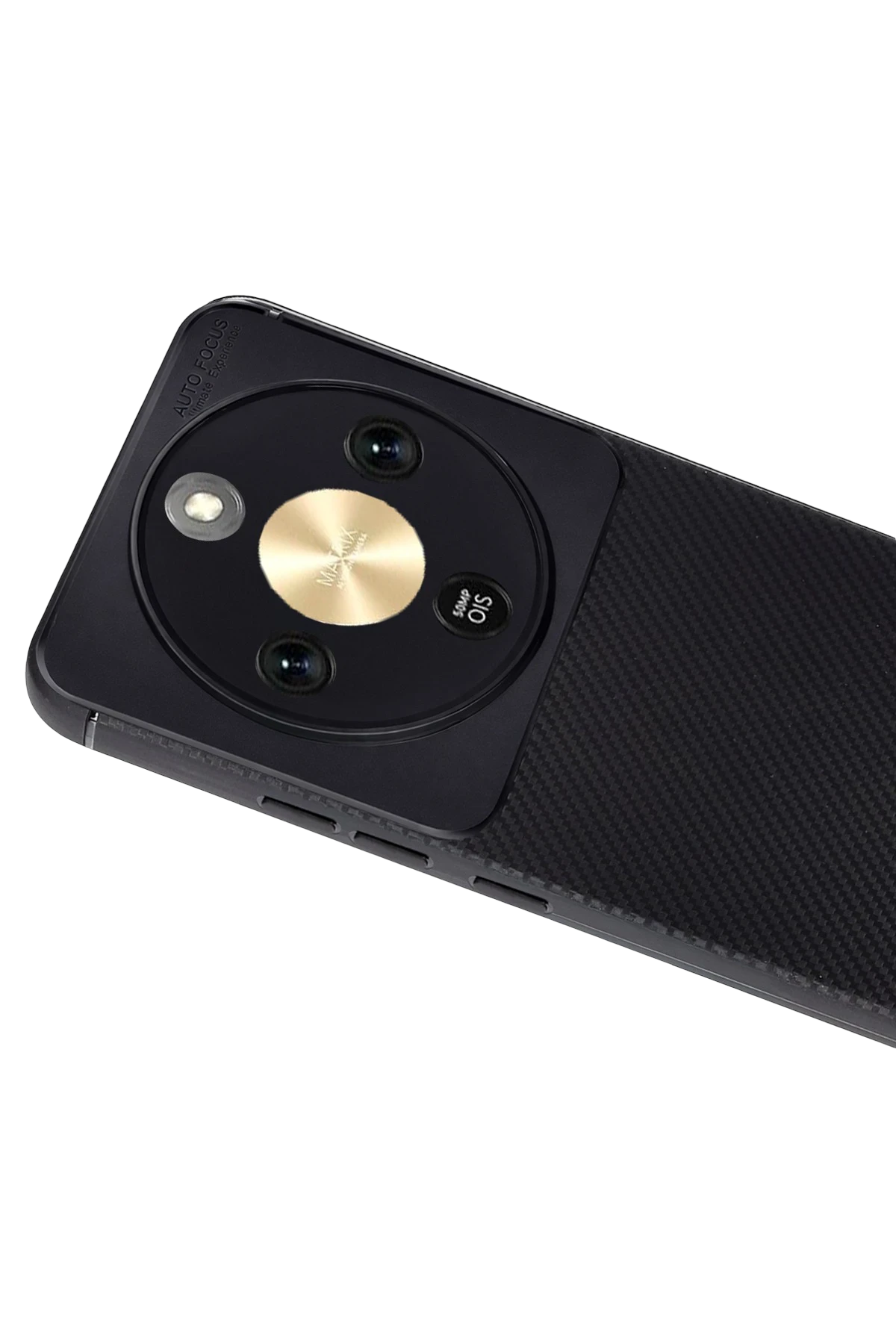 nebaktın Huawei Honor Magic 8 Lite Auto Focus Karbon Kapak - Siyah 2