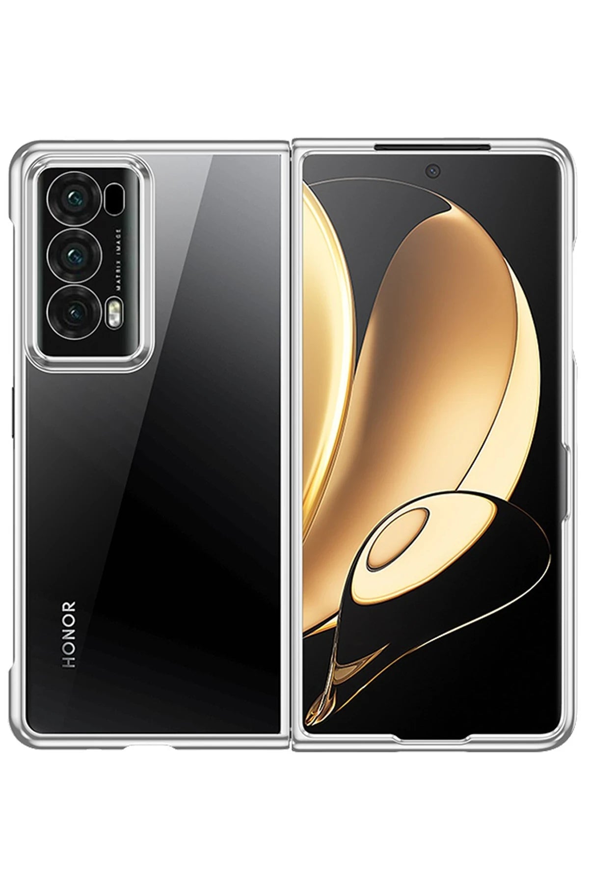 nebaktın Huawei Honor Magic V2 Kılıf Jasper Kapak - Siyah 1