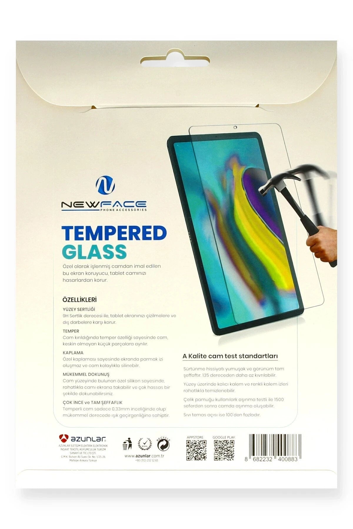 nebaktın Huawei Honor Pad V9 Tablet Cam Ekran Koruyucu 3