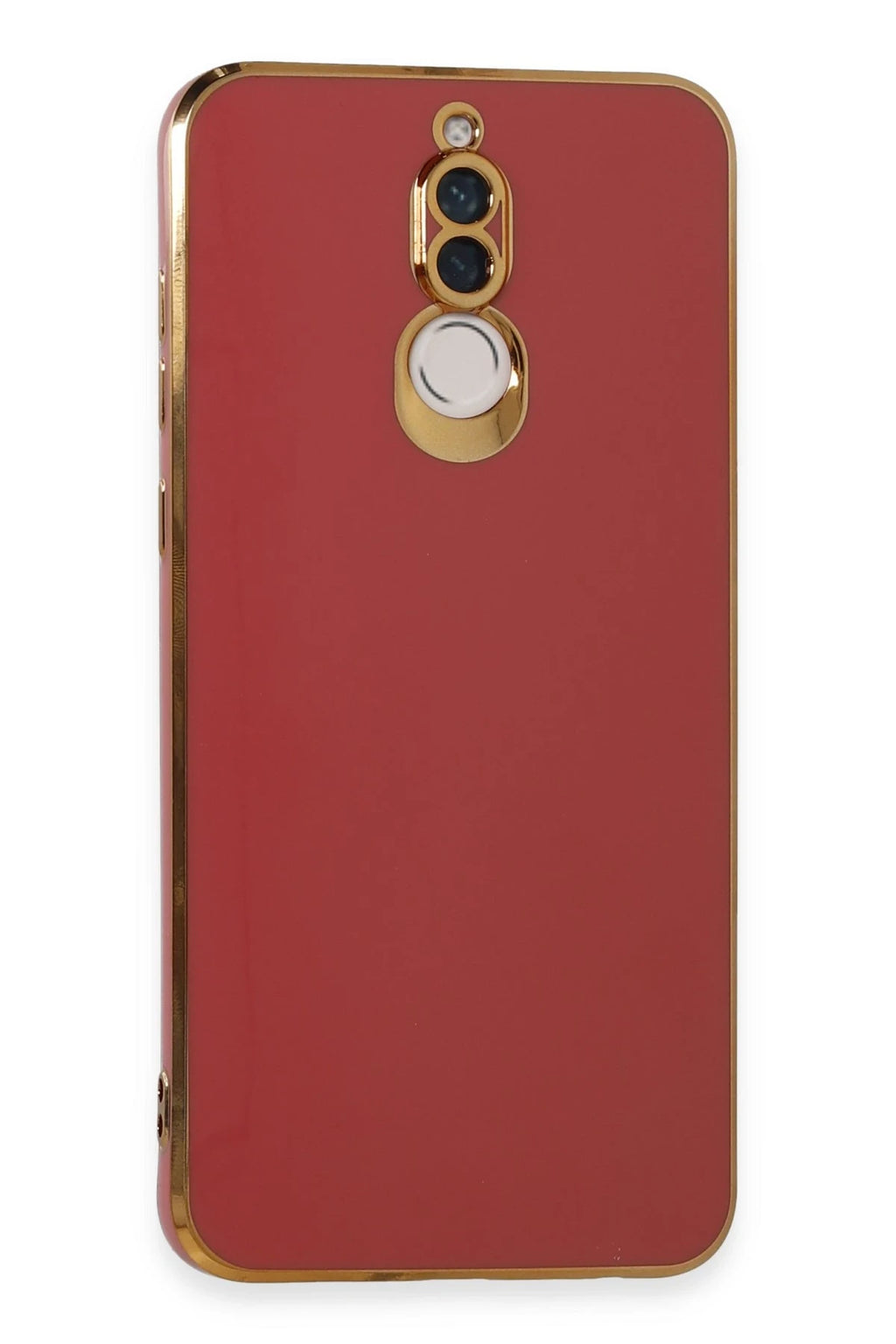nebaktın Huawei Mate 10 Lite Kılıf Volet Silikon - Kırmızı 1