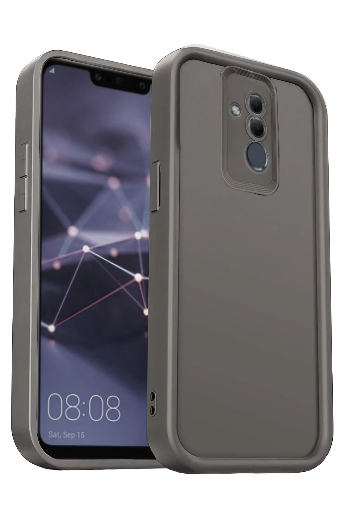 nebaktın Huawei Mate 20 Lite Kılıf Viera Silikon - Gri 1