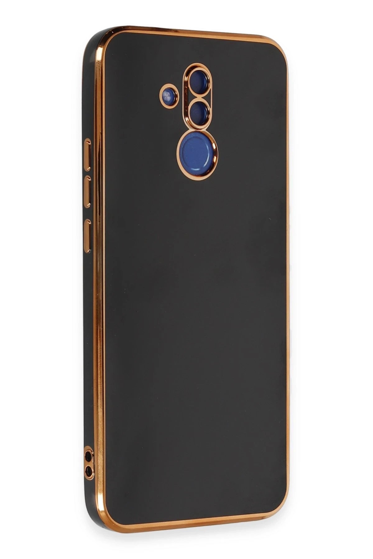 nebaktın Huawei Mate 20 Lite Kılıf Volet Silikon - Siyah 2