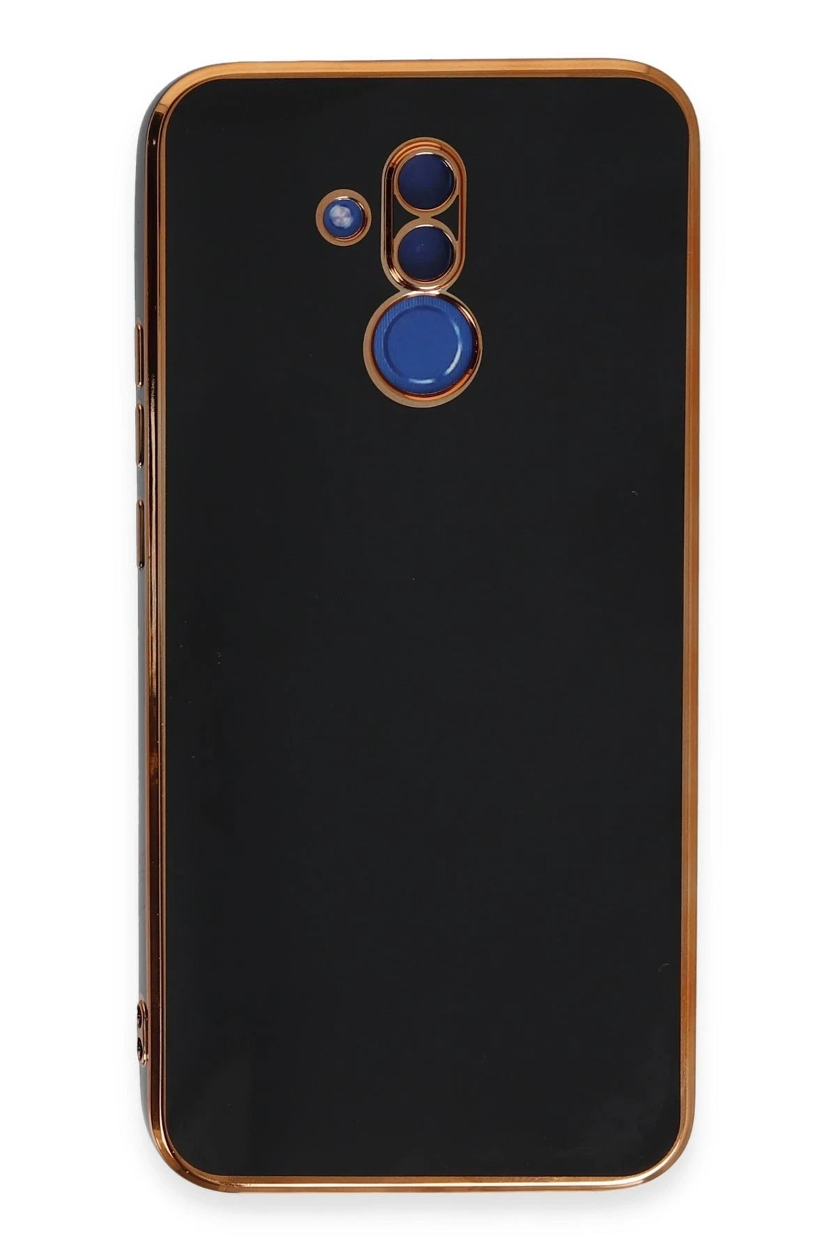 nebaktın Huawei Mate 20 Lite Kılıf Volet Silikon - Siyah 1