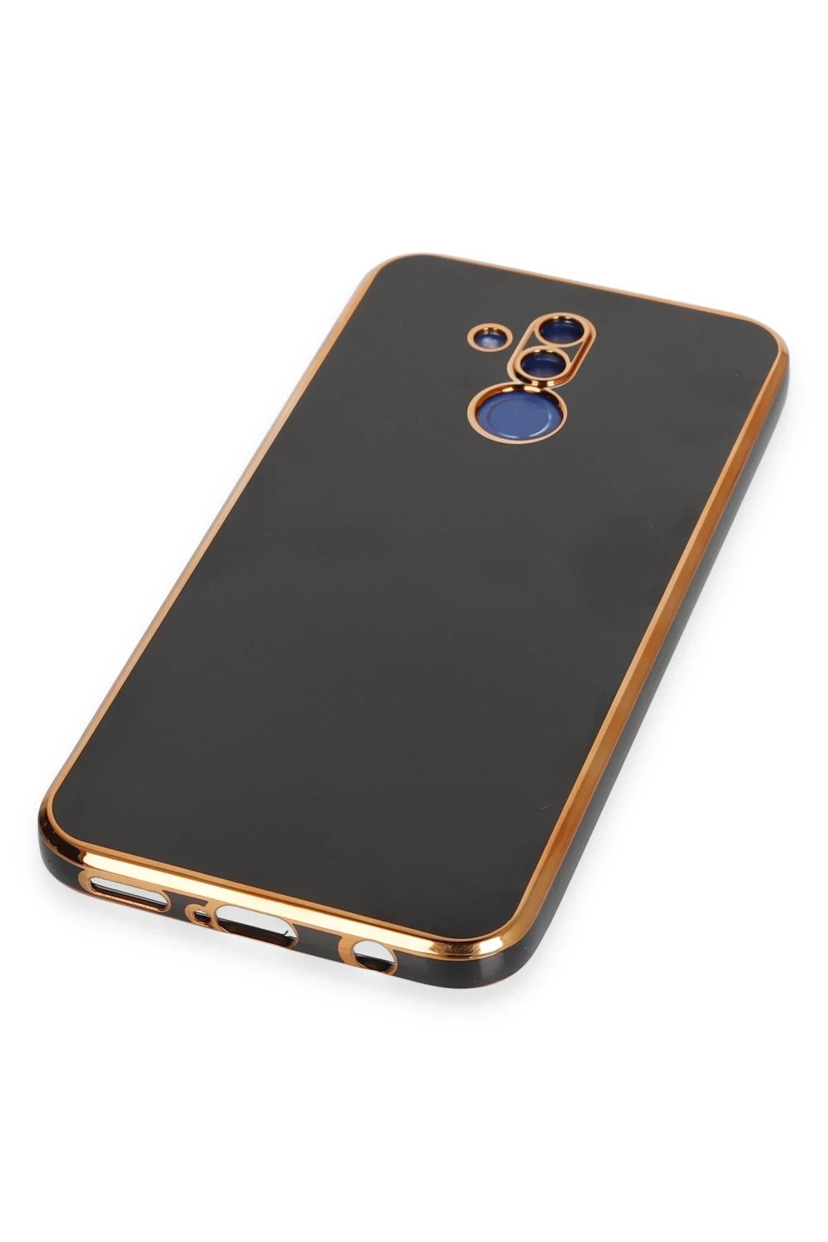 nebaktın Huawei Mate 20 Lite Kılıf Volet Silikon - Siyah 4