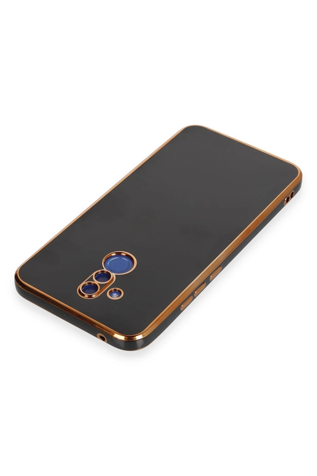 nebaktın Huawei Mate 20 Lite Kılıf Volet Silikon - Siyah 3