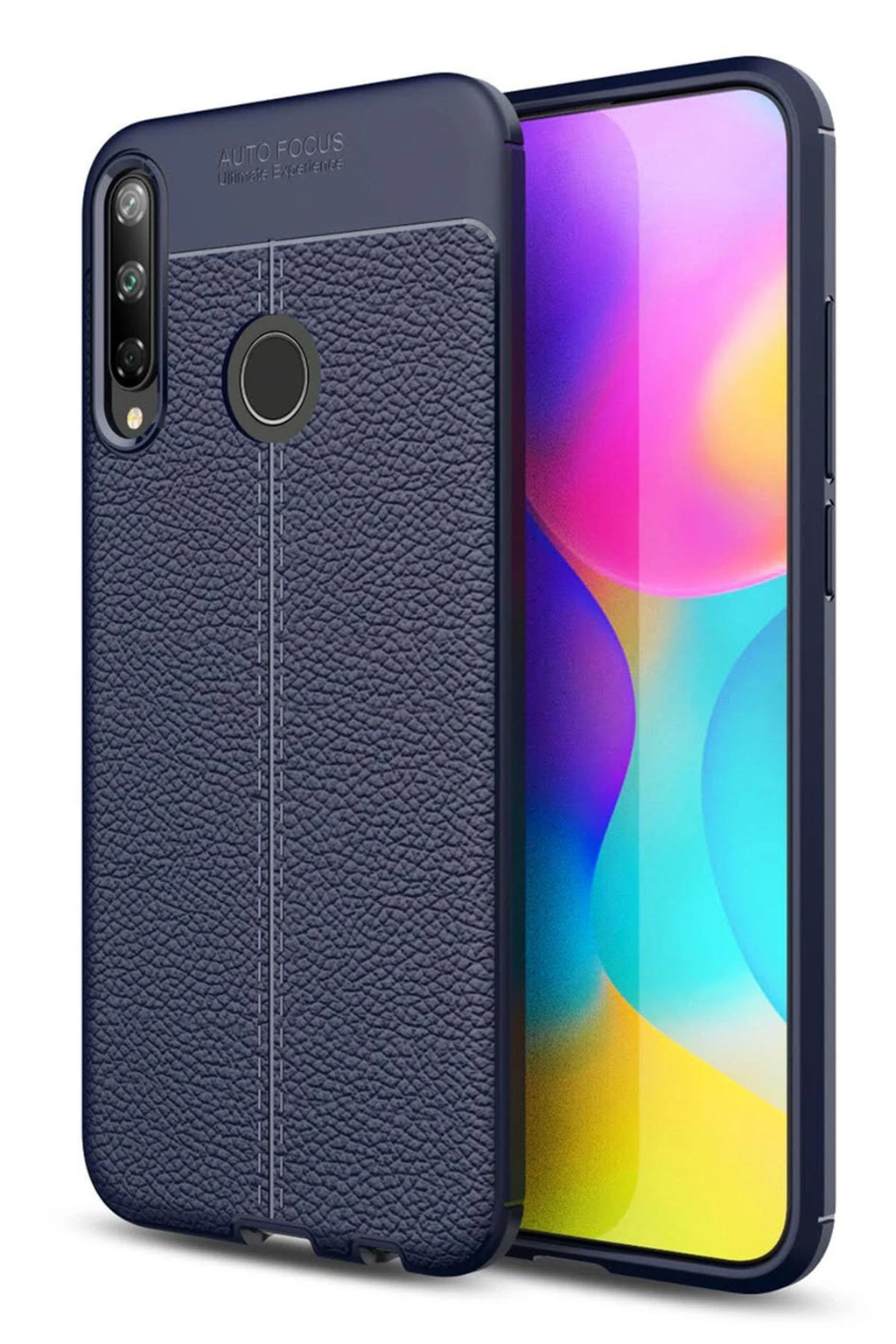 nebaktın Huawei P40 Lite E Kılıf Auto Focus Kapak - Lacivert 1